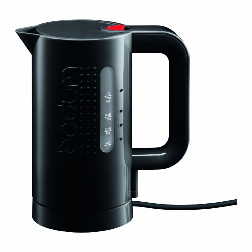 Bodum Bistro 17-Ounce, Green, Cordless, Small Electric Water Kettle