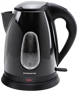 Ovente KS96S 1.7-Liter, Brushed Stainless Steel, Cordless Electric Kettle
