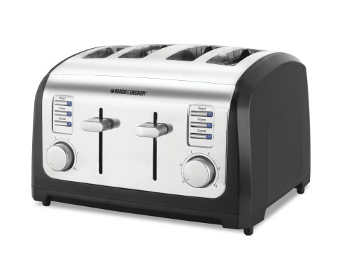  Black & Decker T4030 4-Slice Toaster, Stainless Steel Review
