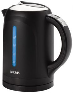Aroma 1.5 Litre (6-Cup) Stainless Steel, Digital Electric Water Kettle
