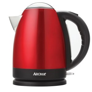 Aroma 1.7 Litre (7-Cup) Stainless Steel Cordless Electric Water Kettle