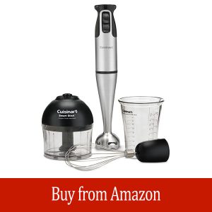 Cuisinart Smart Stick 2 Speed Hand Blender, Brushed Stainless Steel