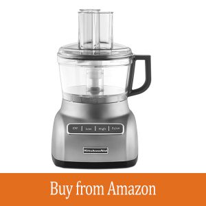 KitchenAid KFP0711CU 7 Cup Food Processor, Contour Silver