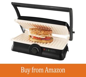 Oster DuraCeramic Panini Maker and Grill