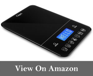 Ozeri ZK19 Touch III 10 kg Digital Kitchen Scale with Calorie Counter
