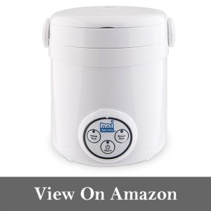 Aroma Housewares Mi 3-Cup (Cooked) (1.5-Cup UNCOOKED) Digital Cool-Touch Mini Rice Cooker