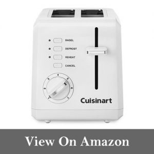 Cuisinart CPT-122 2-Slice Compact Plastic Toaster (White)