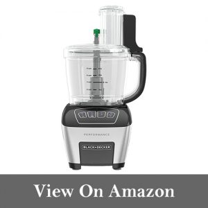 BLACK+DECKER FP6010 Performance Dicing Food Processor with Digital Control, Stainless Steel