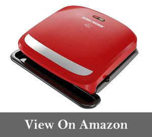 George Foreman GRP360R 4 Serving Removable Plate 360 Grill