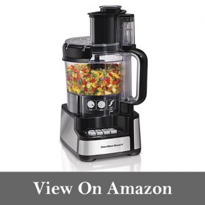 Hamilton Beach 12-Cup Stack and Snap Food Processor (70725A)